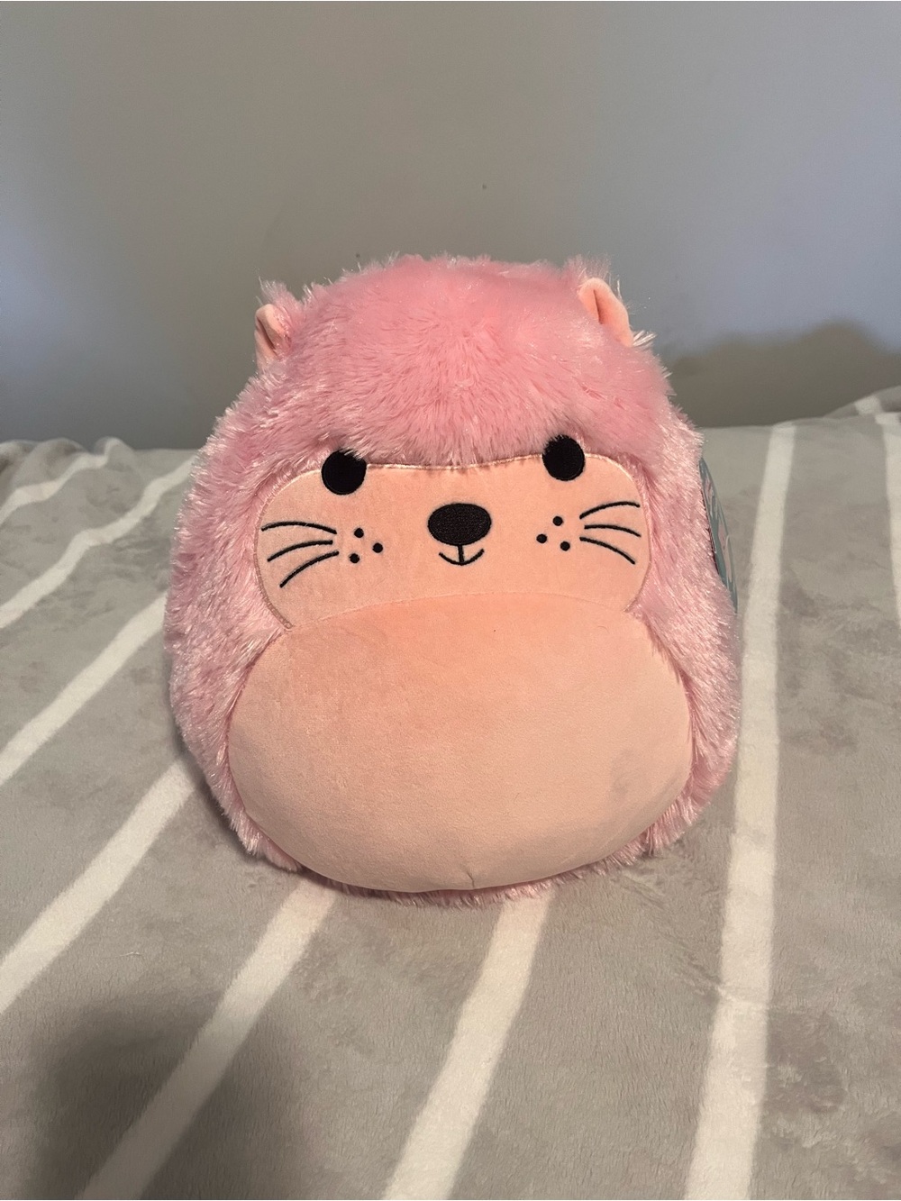 Pink Plush Otter Stuffed Animal